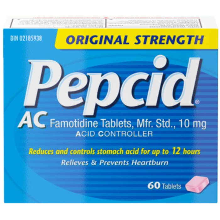 Pepcid AC Original Strength 60 Tablets
