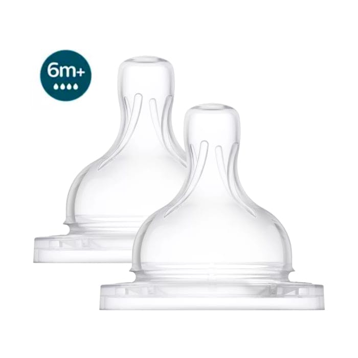 Philips Avent Anti-colic Fast Flow nipples (6 months plus, 2 pieces)