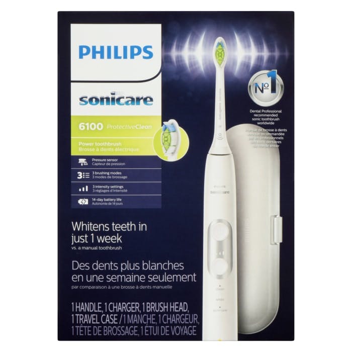 Philips Sonicare Power Toothbrush 6100 ProtectiveClean