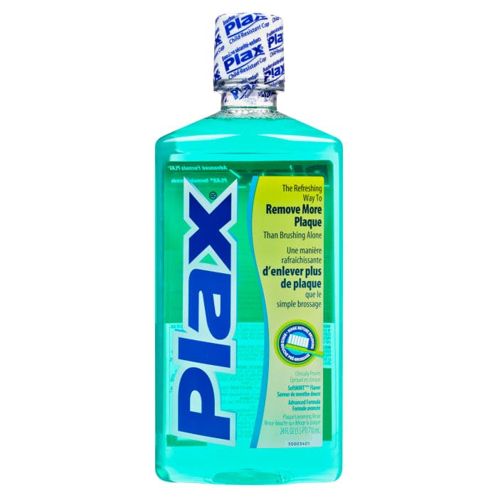 Plax Softmint Flavor Plaque Loosening Rinse 710 ml