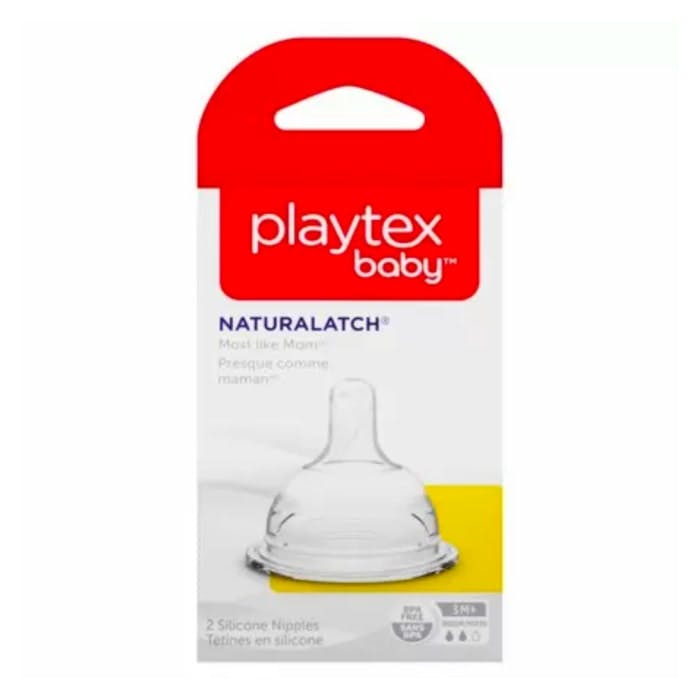 Playtex NaturaLatch Nipple Fast Flow (2 Count)