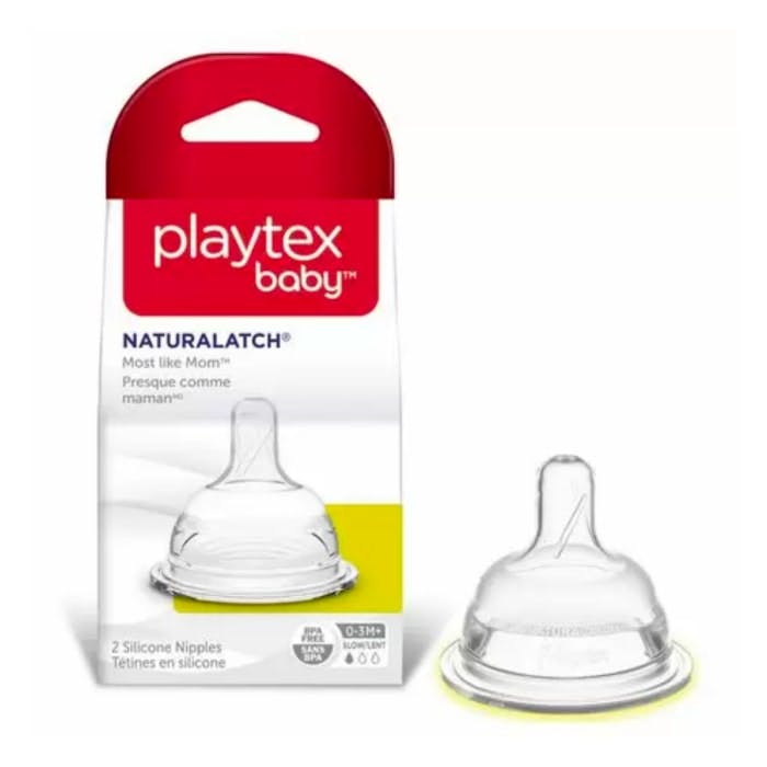 Playtex Naturalatch Nipple Slow Flow (2 Count)