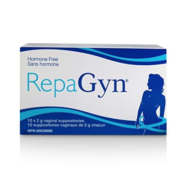 RepaGyn Vaginal Suppositories 10 Count 