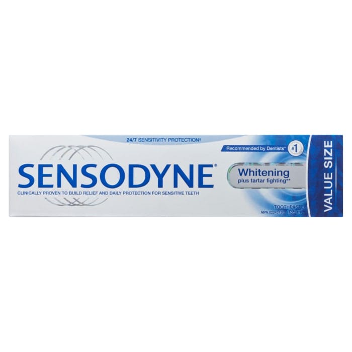 Sensodyne Whitening plus Tartar Fighting Toothpaste Value Size 135 ml