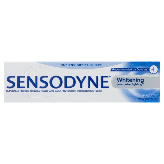 Sensodyne Whitening Toothpaste 18 ml