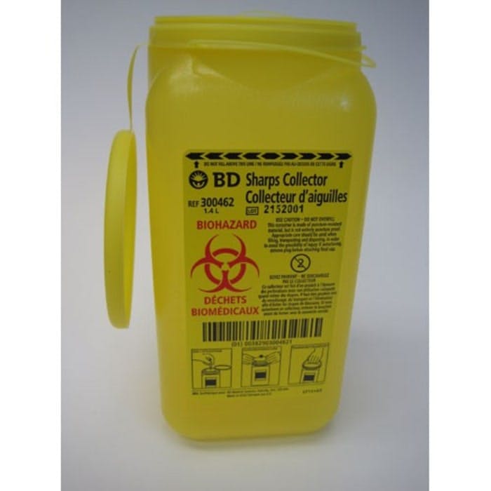 Sharps Container 1.4 Ltr