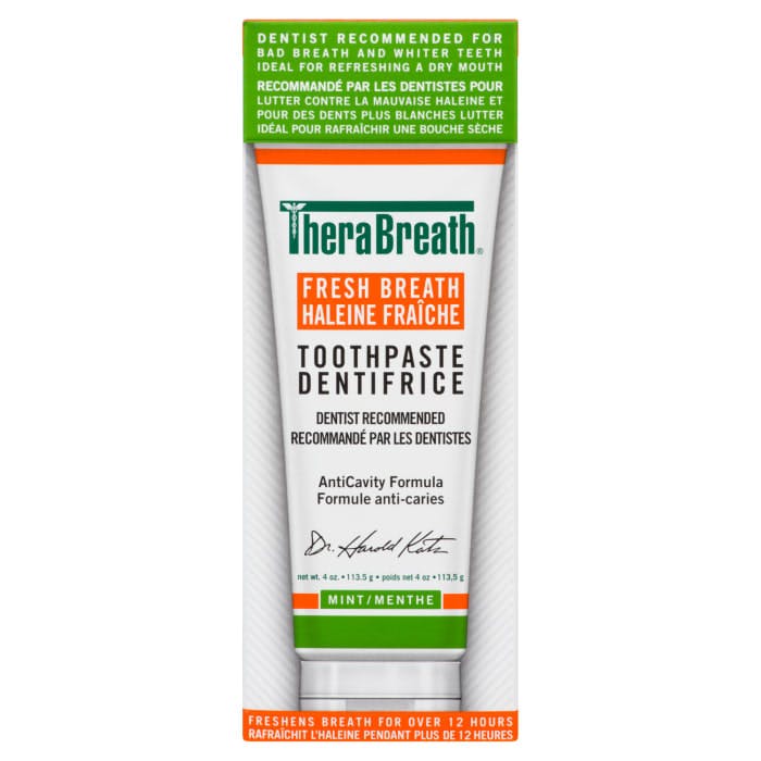 TheraBreath Fresh Breath Toothpaste Mint 113.5 g