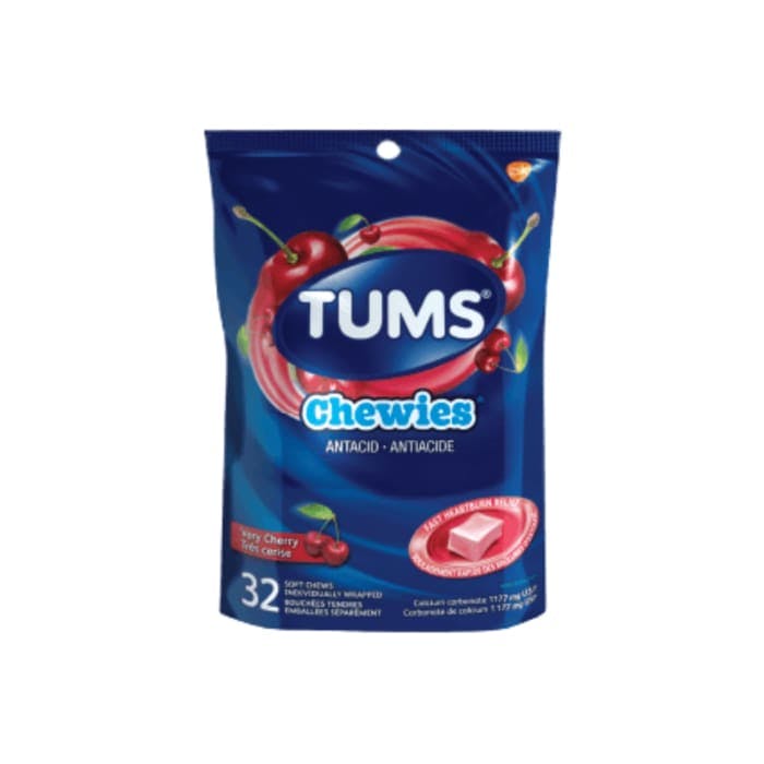 TUMS Chewies Very Cherry (32 soft chews)
