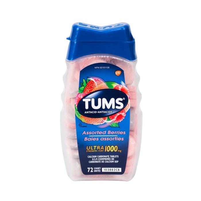 TUMS Ultra Strength Assorted Berries (72 Count)