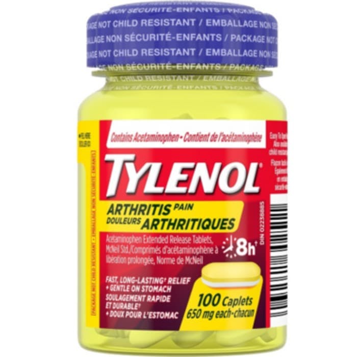 Tylenol Arthritis Pain 100 Caplets