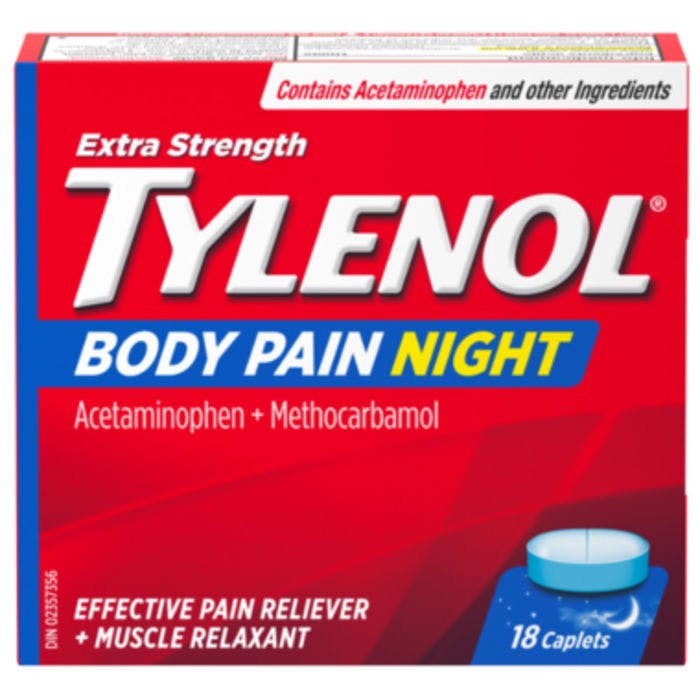 Tylenol Body Pain Night 18 Caplets