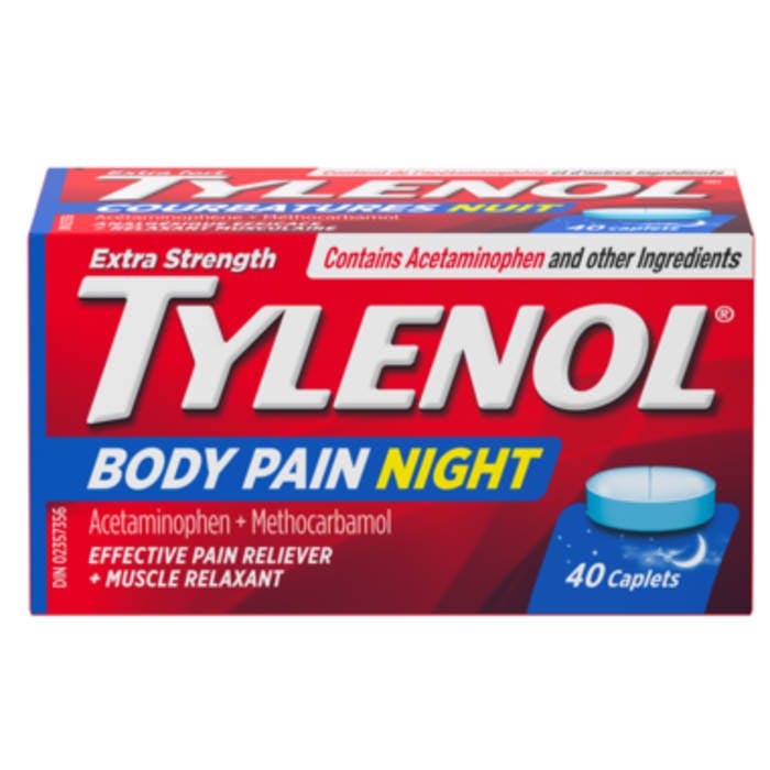 Tylenol Body Pain Night 40 Caplets