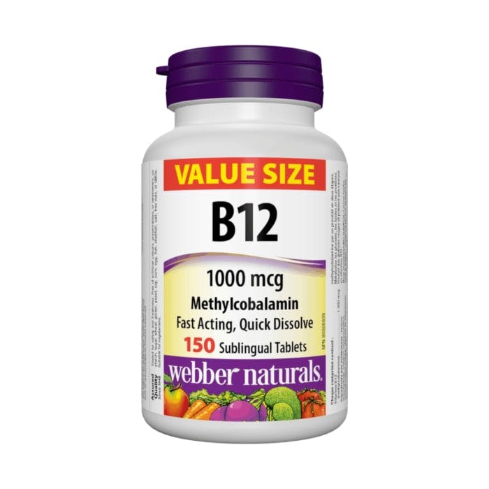 Vitamin B12 1000 mcg (150 tablets)